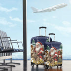 Kangaroo Australia Christmas Luggage Cover Xmas Pattern