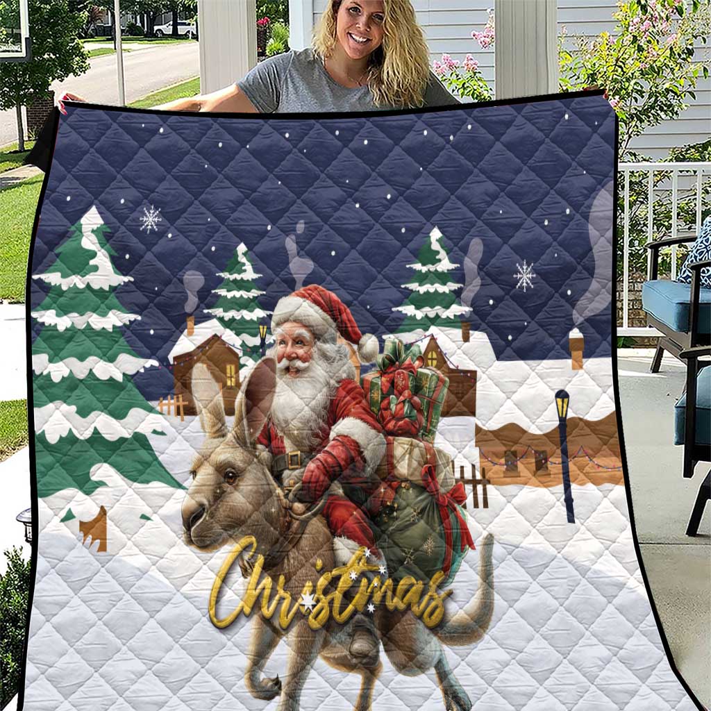 Kangaroo Australia Christmas Quilt Xmas Pattern