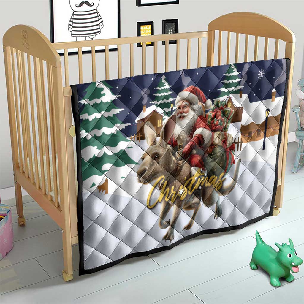 Kangaroo Australia Christmas Quilt Xmas Pattern