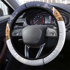 Kangaroo Australia Christmas Steering Wheel Cover Xmas Pattern