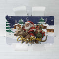 Kangaroo Australia Christmas Tablecloth Xmas Pattern