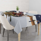 Kangaroo Australia Christmas Tablecloth Xmas Pattern
