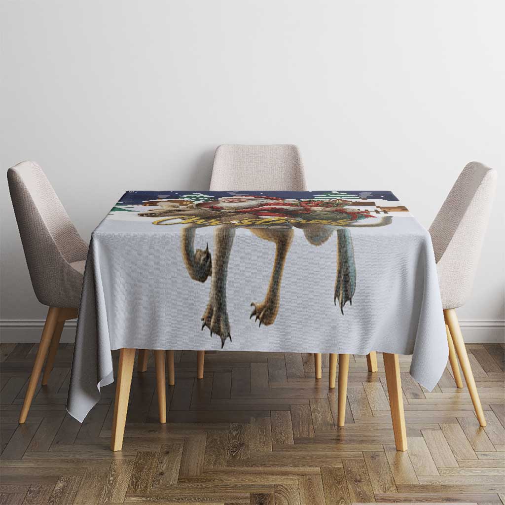 Kangaroo Australia Christmas Tablecloth Xmas Pattern