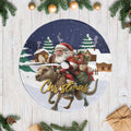 Kangaroo Australia Christmas Tree Skirt Xmas Pattern