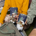 Kangaroo Australia Christmas Tumbler Cup Xmas Pattern