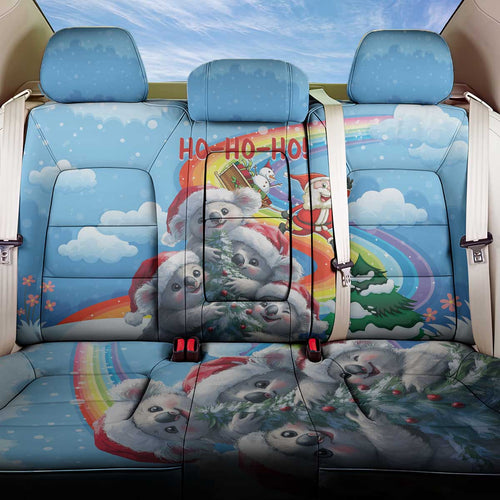 Australia Koala Christmas Back Car Seat Cover Santa Claus Ho Ho Ho