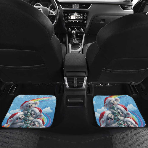Australia Koala Christmas Car Mats Santa Claus Ho Ho Ho