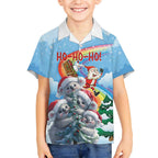 Personalised Australia Koala Christmas Hawaiian Shirt Santa Claus Ho Ho Ho