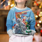 Australia Koala Christmas Kid Ugly Christmas Sweater Santa Claus Ho Ho Ho