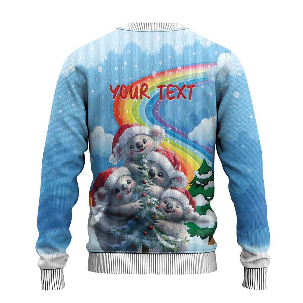 Australia Koala Christmas Ugly Christmas Sweater Santa Claus Ho Ho Ho