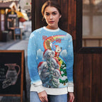 Australia Koala Christmas Ugly Christmas Sweater Santa Claus Ho Ho Ho