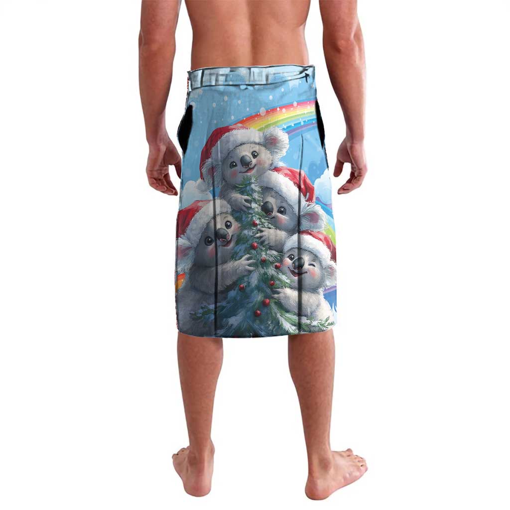 Personalised Australia Koala Christmas Lavalava Santa Claus Ho Ho Ho