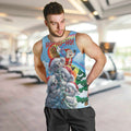 Personalised Australia Koala Christmas Men Tank Top Santa Claus Ho Ho Ho