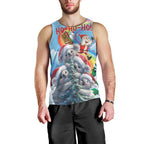 Personalised Australia Koala Christmas Men Tank Top Santa Claus Ho Ho Ho