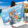 Australia Koala Christmas Sarong Santa Claus Ho Ho Ho