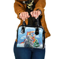 Australia Koala Christmas Shoulder Handbag Santa Claus Ho Ho Ho