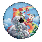Australia Koala Christmas Spare Tire Cover Santa Claus Ho Ho Ho
