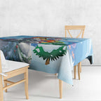 Australia Koala Christmas Tablecloth Santa Claus Ho Ho Ho