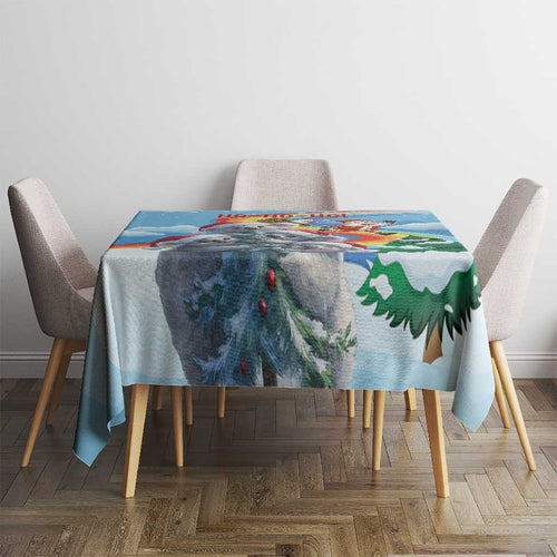 Australia Koala Christmas Tablecloth Santa Claus Ho Ho Ho