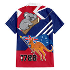 Australia Day Kangaroo and Koala With Flag Hawaiian Shirt