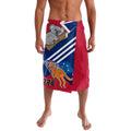 Australia Day Kangaroo and Koala With Flag Lavalava