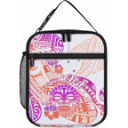 Kia Ora Maori New Zealand Pastel Lunch Bag Sun Ta Moko Sunset Version