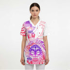 Kia Ora Maori New Zealand Pastel Scrub Top Sun Ta Moko Sweet Version - Aussie Hoodie