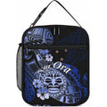 Aotearoa Kia Ora New Zealand Ta Moko Blue Version Lunch Bag