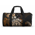 Aotearoa Kia Ora New Zealand Ta Moko Gold Version Duffle Bag
