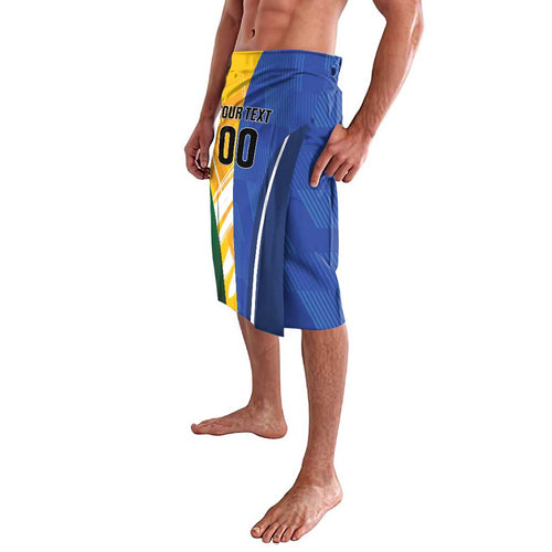 Custom Italy And Australia Soccer Lavalava Gli Azzurri Vs Socceroos