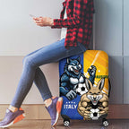 Italy And Australia Soccer Luggage Cover Gli Azzurri Vs Socceroos