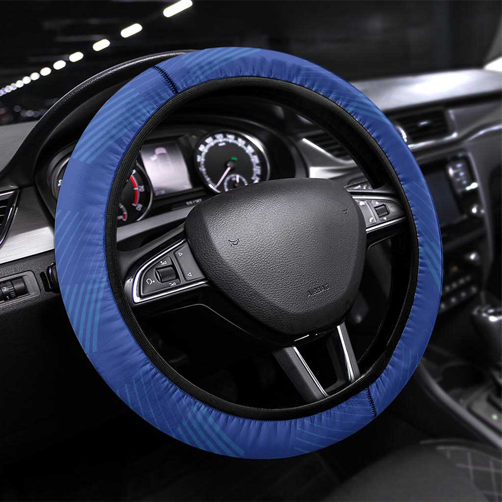 Italy And Australia Soccer Steering Wheel Cover Gli Azzurri Vs Socceroos