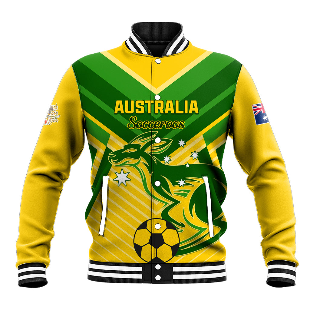 Australia Soccer Baseball Jacket Go Socceroos