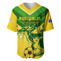 Australia Soccer Baseball Jersey Go Socceroos