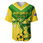 Australia Soccer Baseball Jersey Go Socceroos