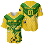 Australia Soccer Baseball Jersey Go Socceroos