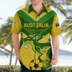 Australia Soccer Hawaiian Shirt Go Socceroos