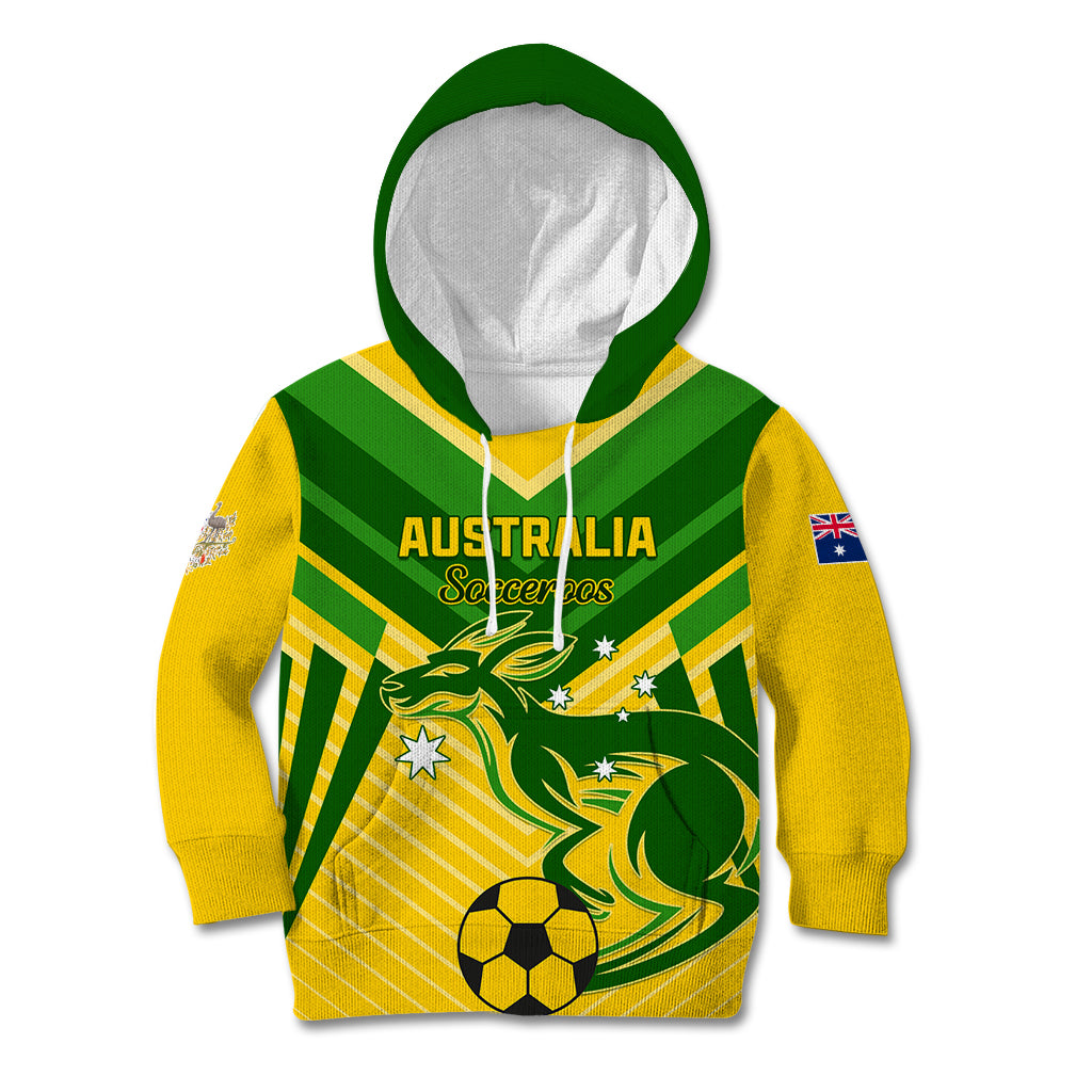 Australia Soccer Kid Hoodie Go Socceroos