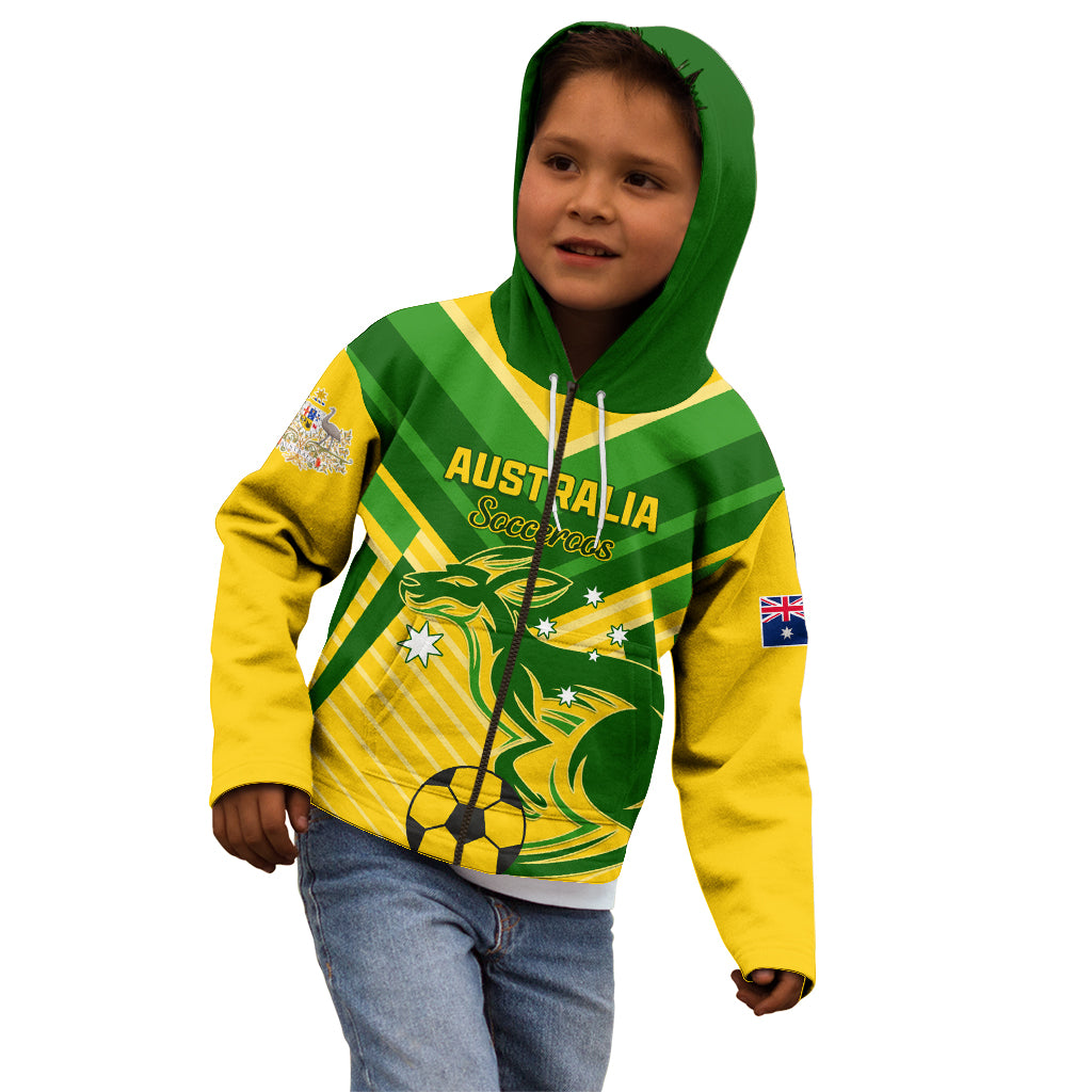 Australia Soccer Kid Hoodie Go Socceroos