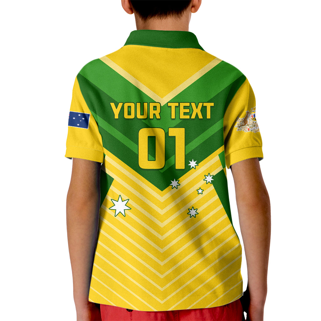 Australia Soccer Kid Polo Shirt Go Socceroos