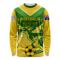 Australia Soccer Long Sleeve Shirt Go Socceroos
