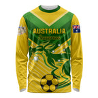 Australia Soccer Long Sleeve Shirt Go Socceroos