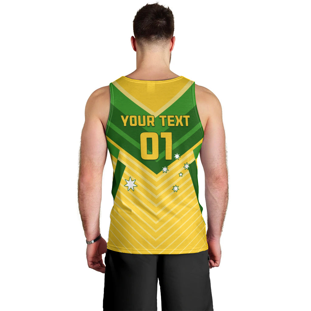 Australia Soccer Men Tank Top Go Socceroos