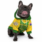 Custom Australia Soccer Pet Hoodie Go Socceroos
