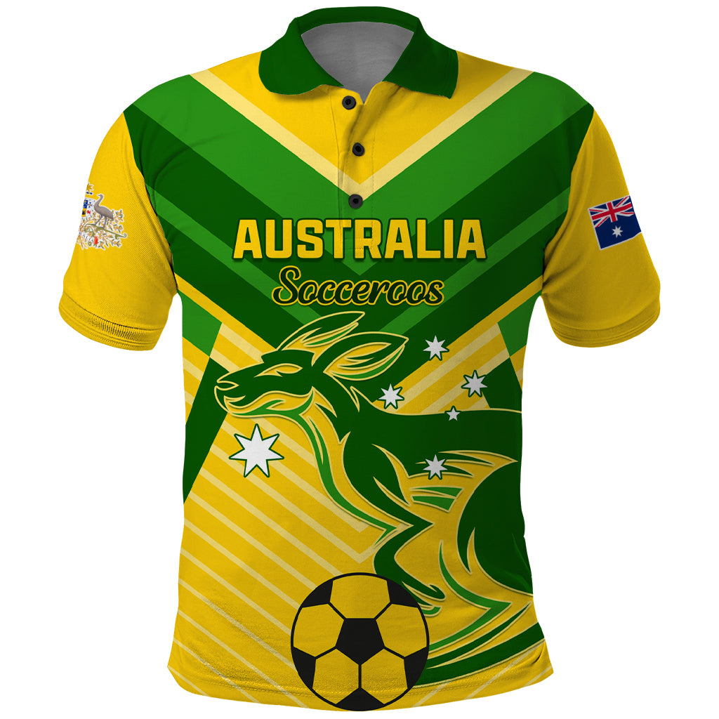 Australia Soccer Polo Shirt Go Socceroos
