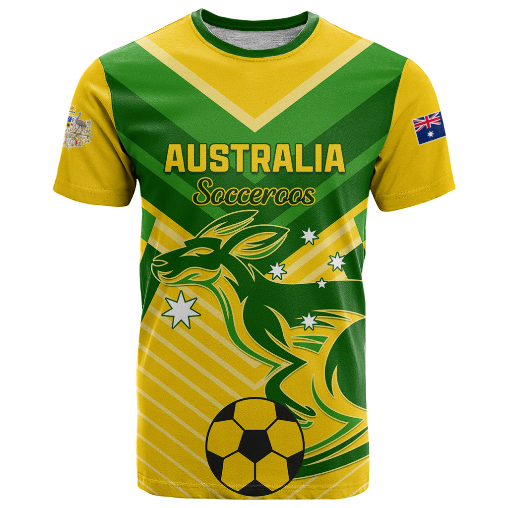 Australia Soccer T Shirt Go Socceroos