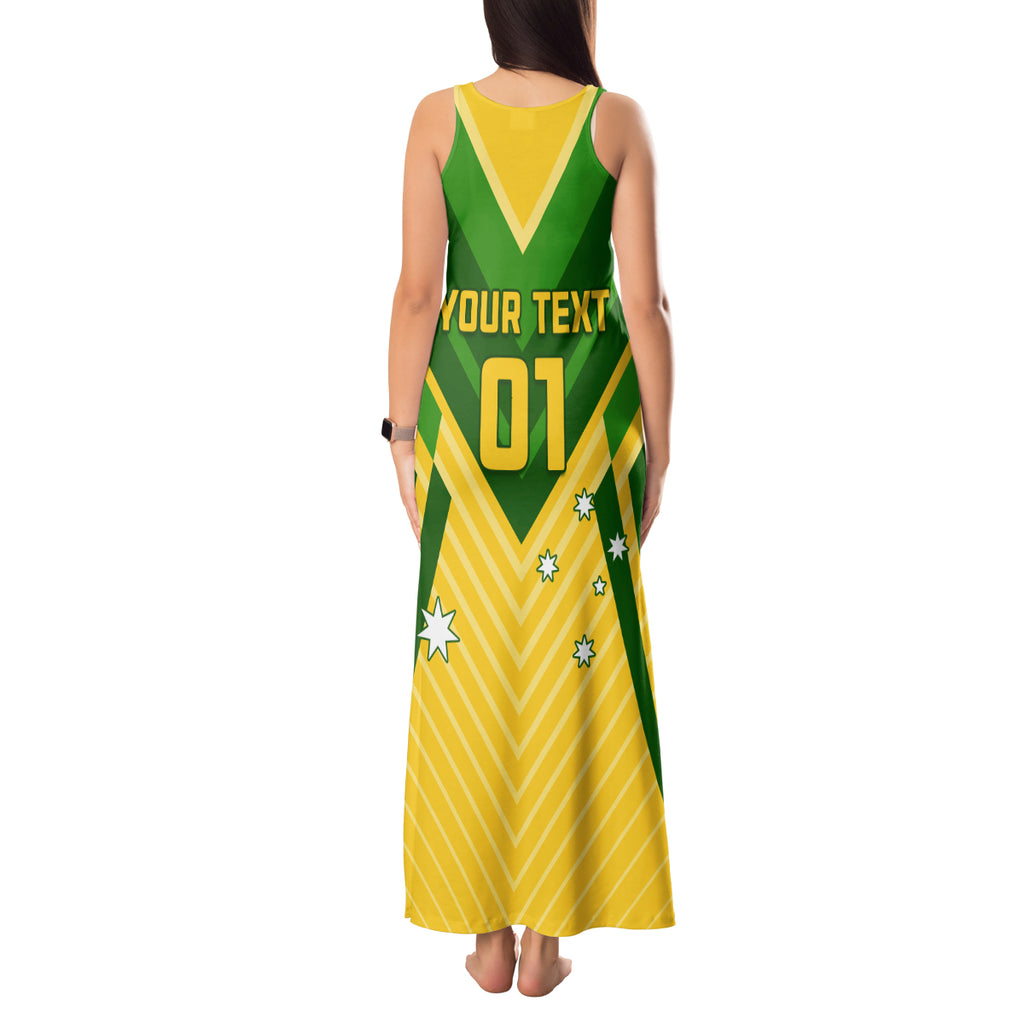 Australia Soccer Tank Maxi Dress Go Socceroos