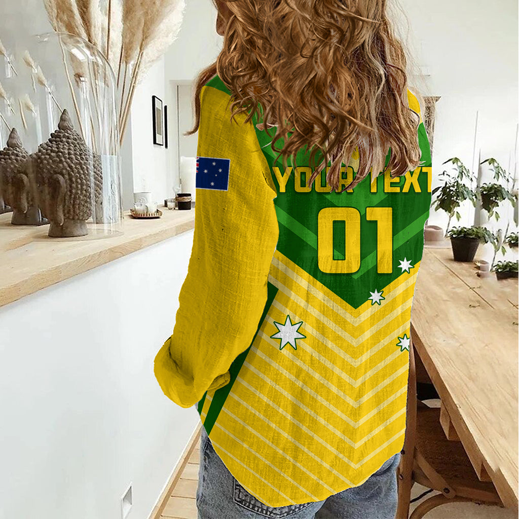 Australia Soccer Women Casual Shirt Go Socceroos