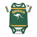 Custom Hockey Australia Baby Onesie Kookaburras Go Champions