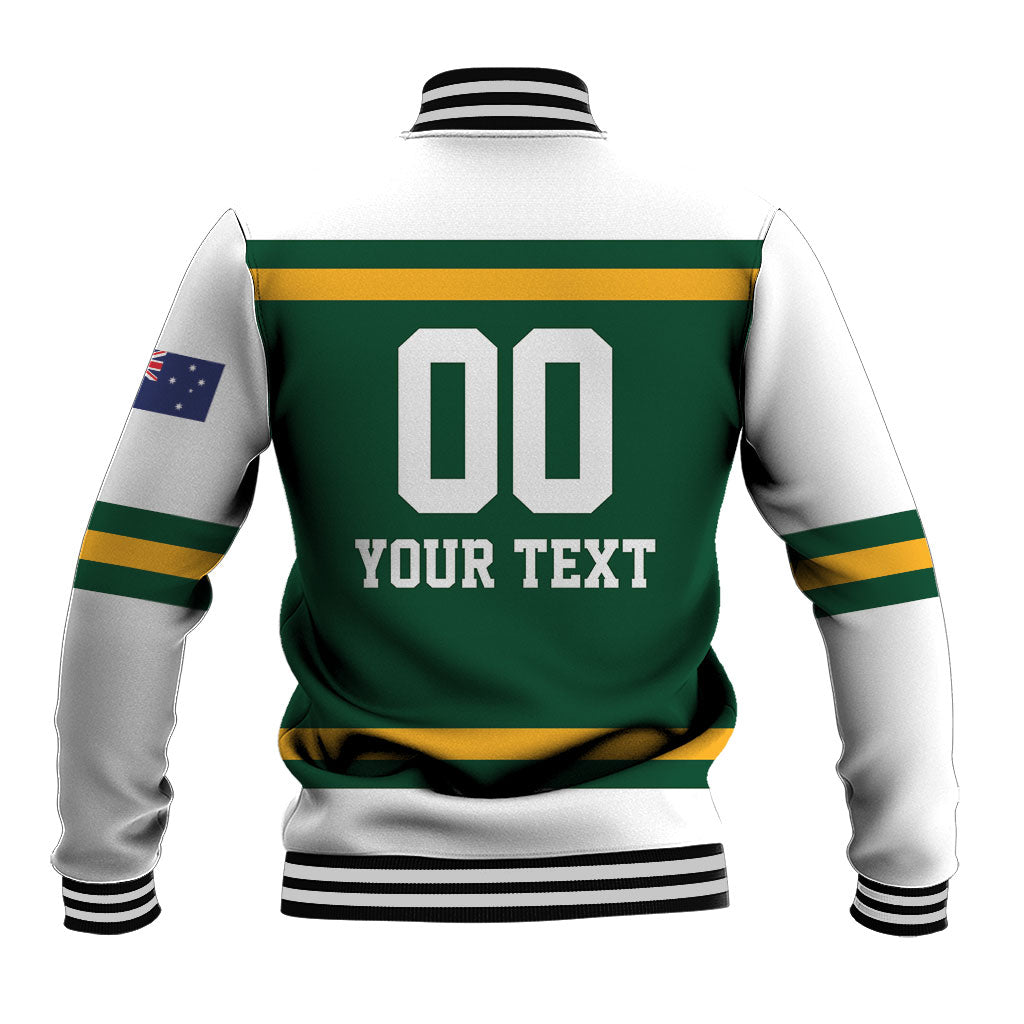 Custom Hockey Australia Baseball Jacket Kookaburras Go Champions